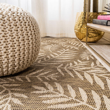 Nevis Palm Frond Indoor/outdoor Area Rug